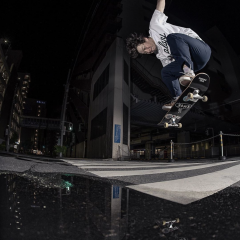 KM4K SKATEBOARD PV with HIKARU